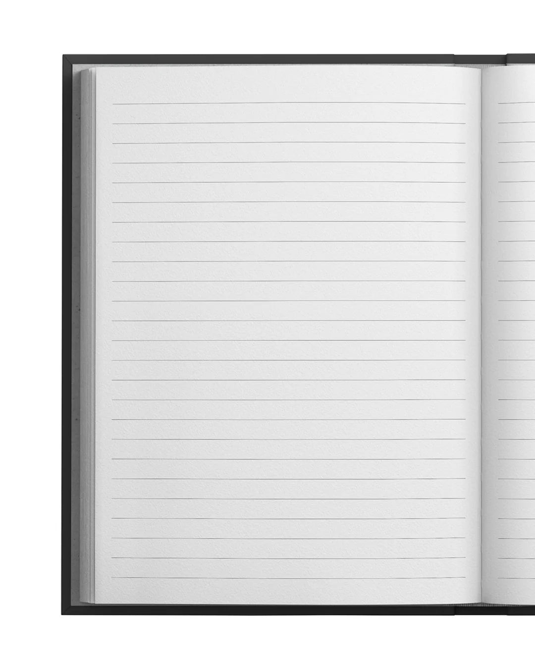 Abstract Blue A5 Linen Notebook - THE BRISTOL ARTISAN