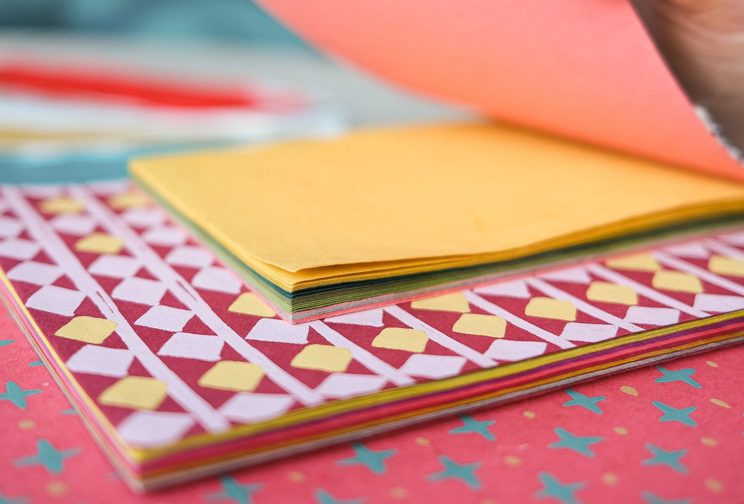 Handmade Recycled Paper Scrapbook - A6