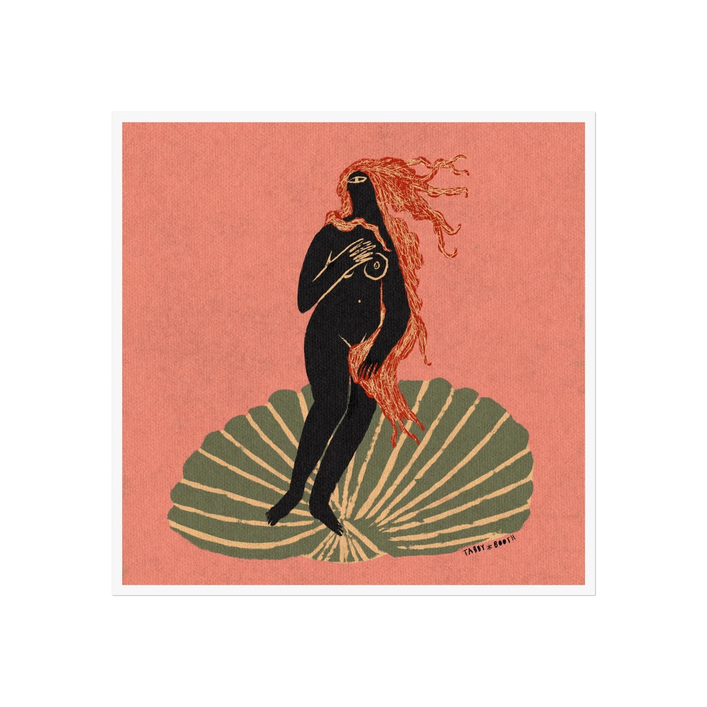 Tabby Booth ‘Venus’ Fine Art Print - 16” x 16” - THE BRISTOL ARTISAN