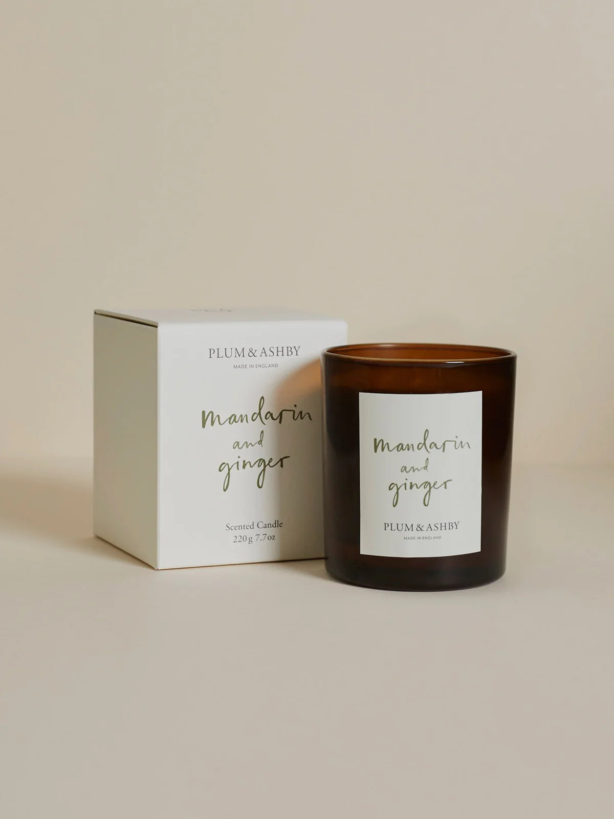 Mandarin and Ginger Candle - THE BRISTOL ARTISAN