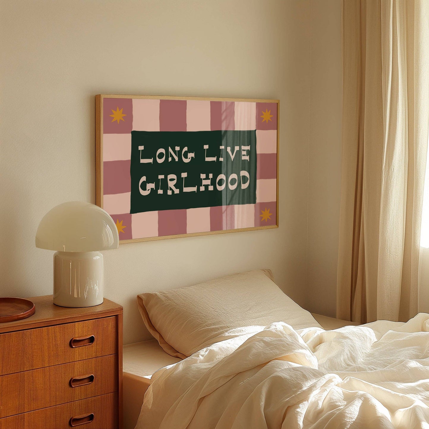 Long Live Girlhood Print - A3 - THE BRISTOL ARTISAN