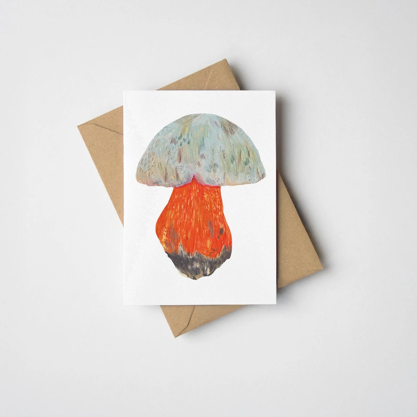 Mini Devils Bolete Mushroom Card - THE BRISTOL ARTISAN