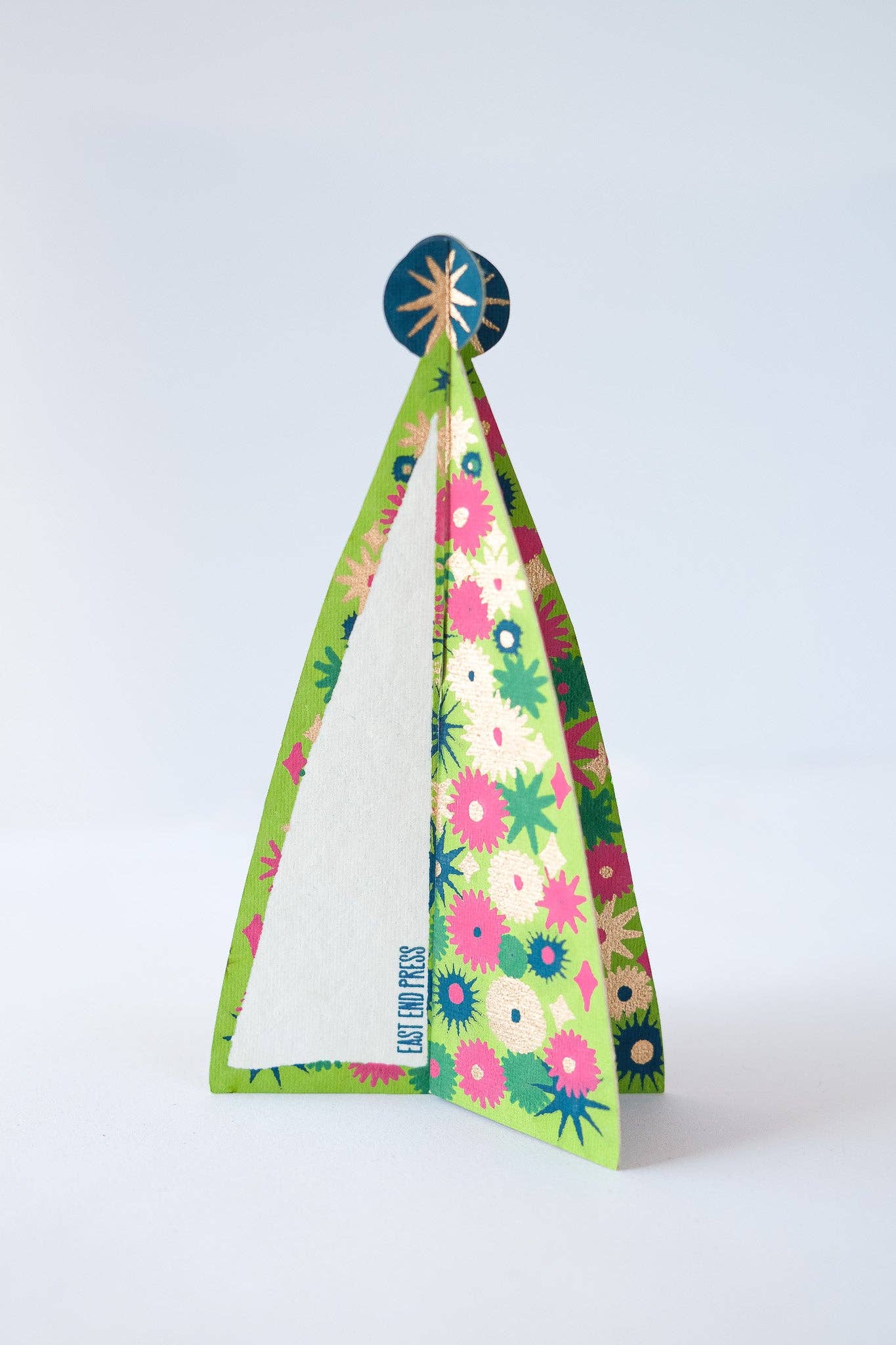 Star Tree Christmas Card
