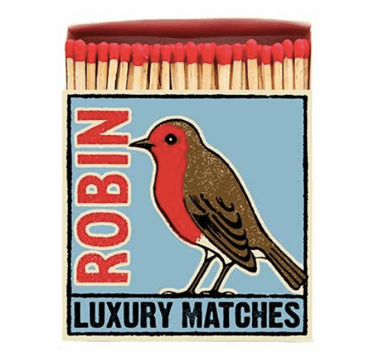 Luxury matches - Robin - THE BRISTOL ARTISAN