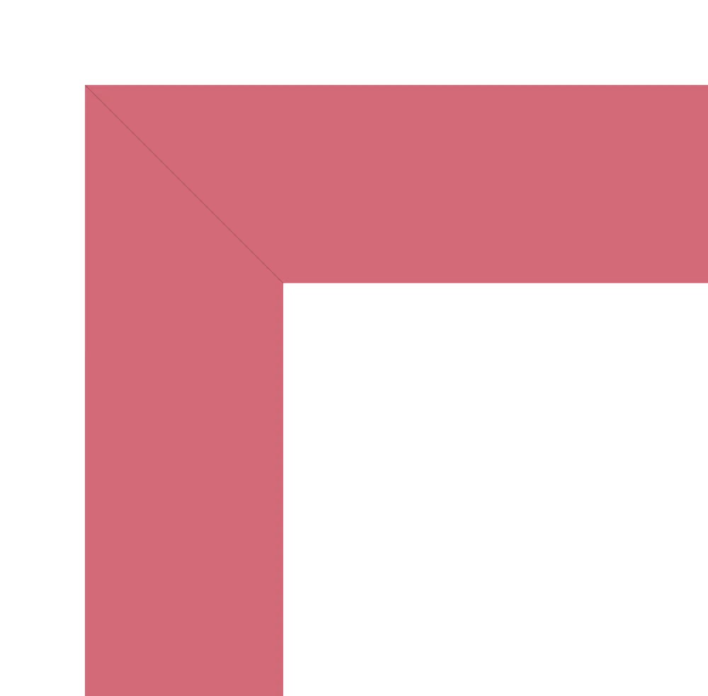 A3 Picture Frame - Pink - THE BRISTOL ARTISAN