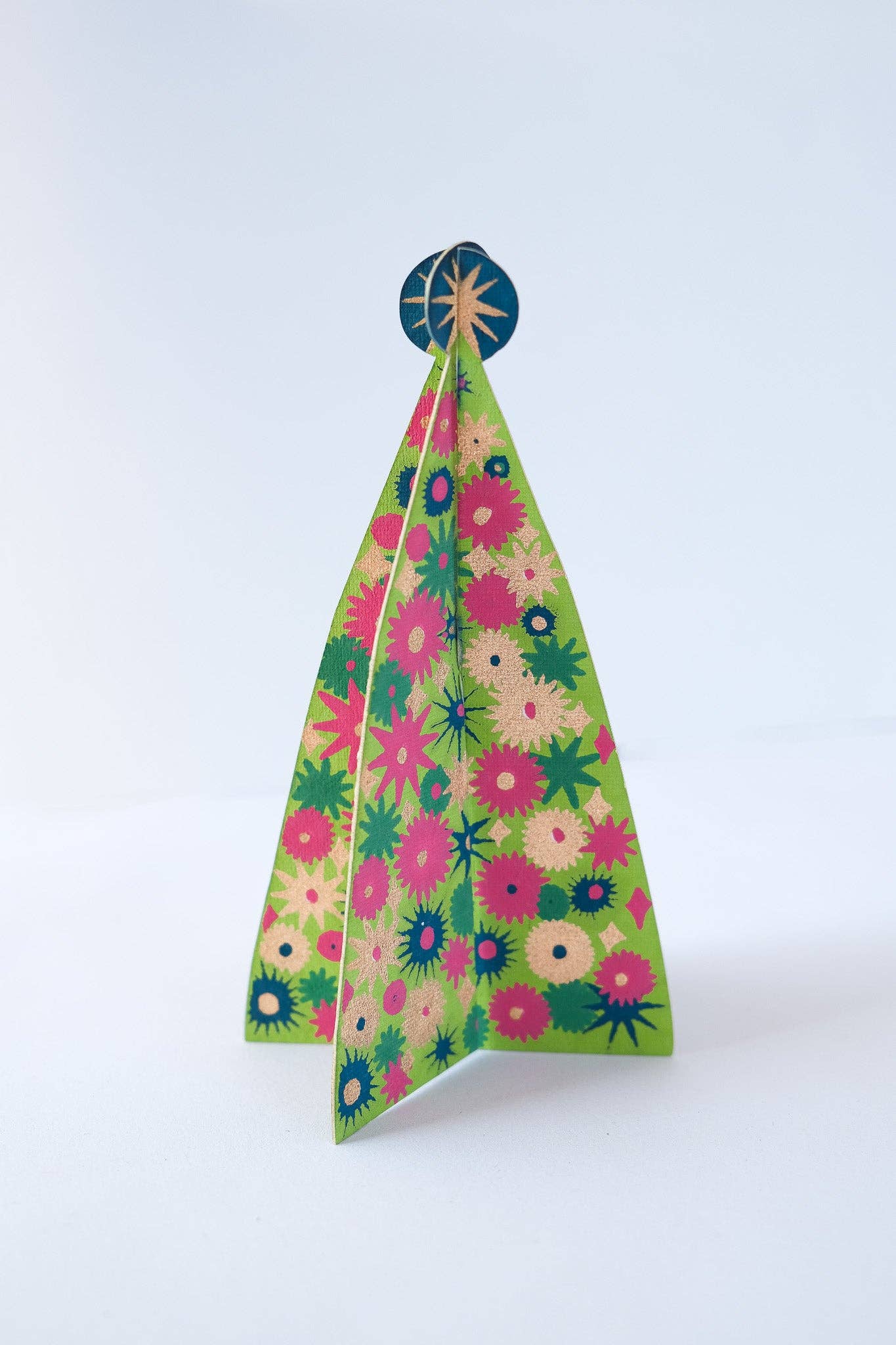Star Tree Christmas Card