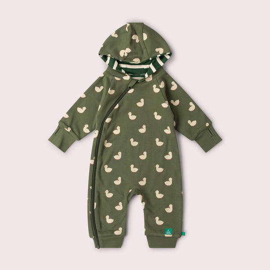 Olive Ducks Hooded Snug Suit