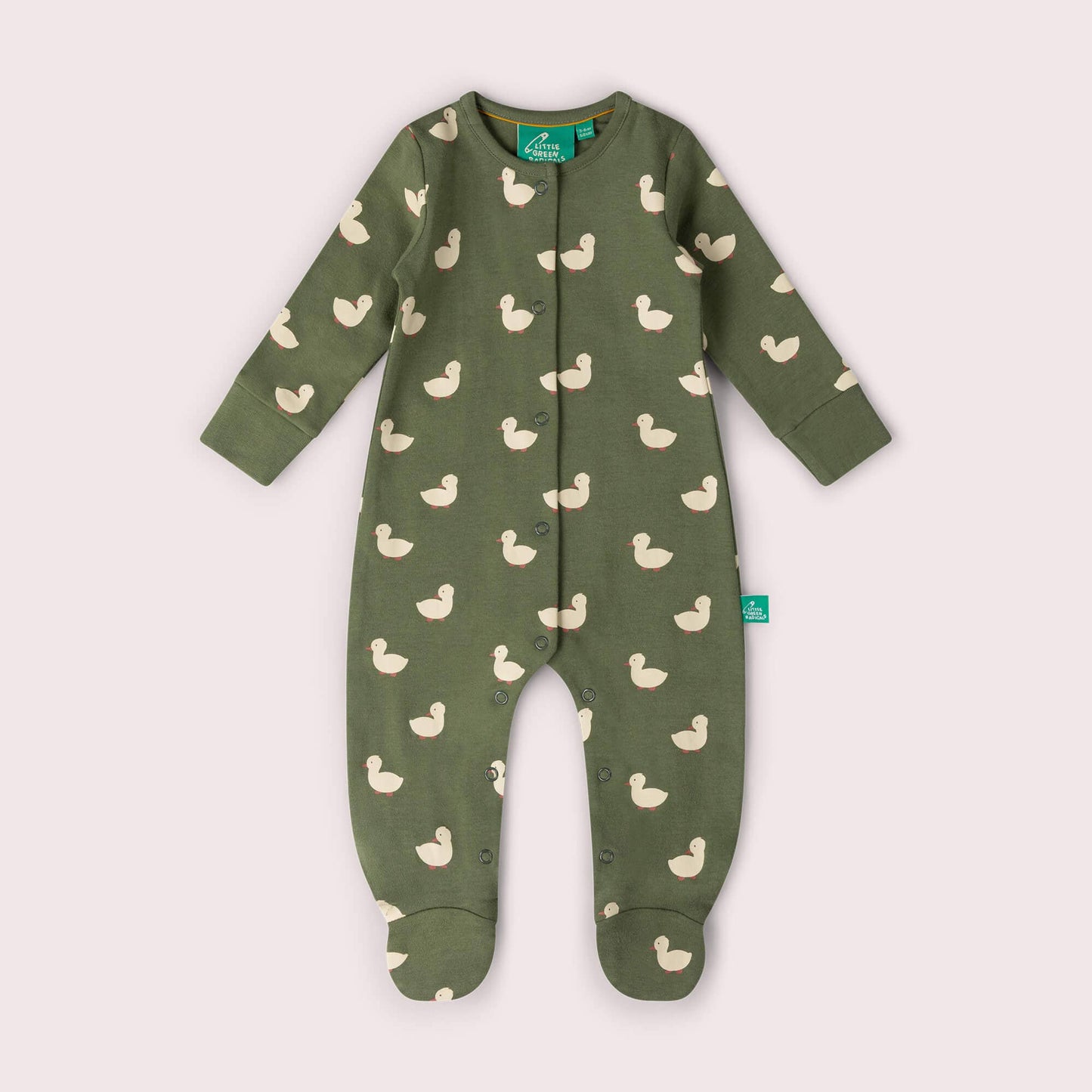 Olive Ducks Organic Babygrow