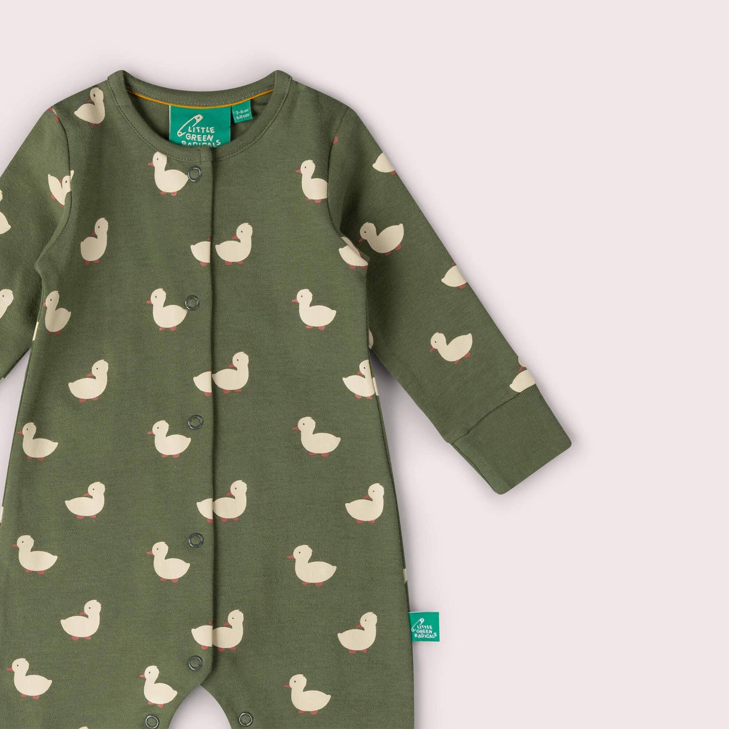 Olive Ducks Organic Babygrow
