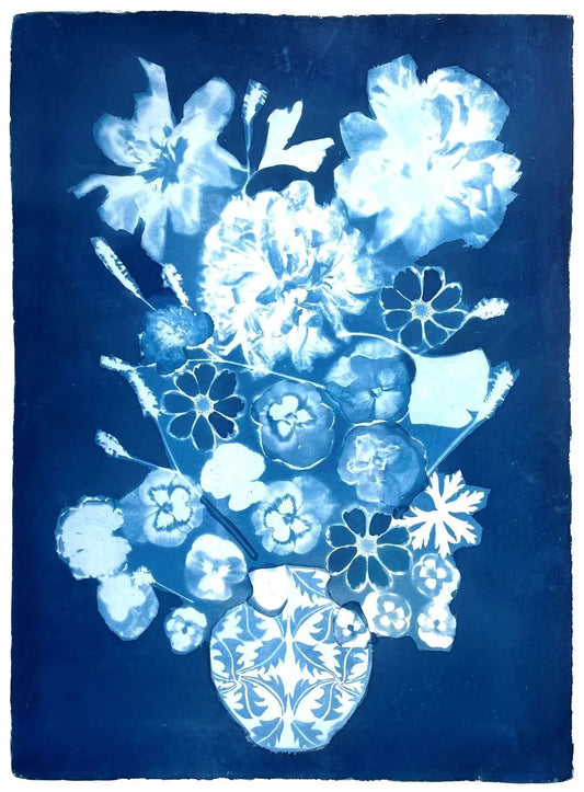 Blue Series No.5 Greeting Card - THE BRISTOL ARTISAN