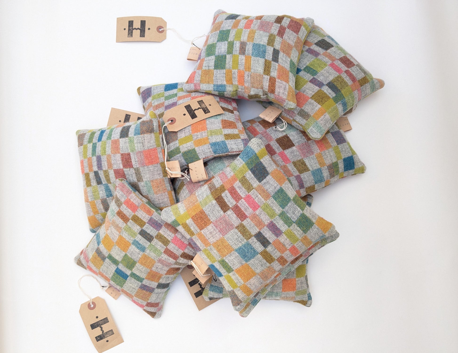 Morse Code LOVE Lavender and Buckwheat Therapy Pillow by Holly Berry - THE BRISTOL ARTISAN