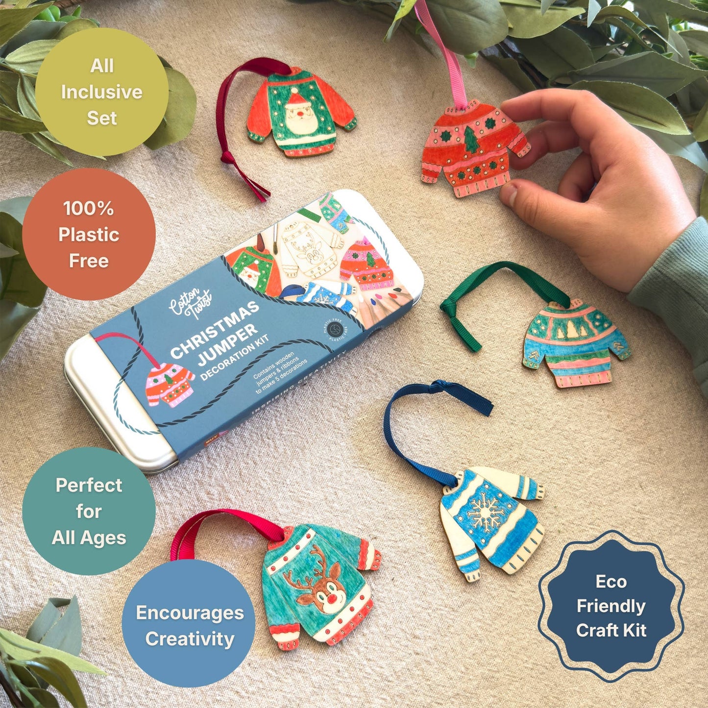 Christmas Jumper Decoration Kit