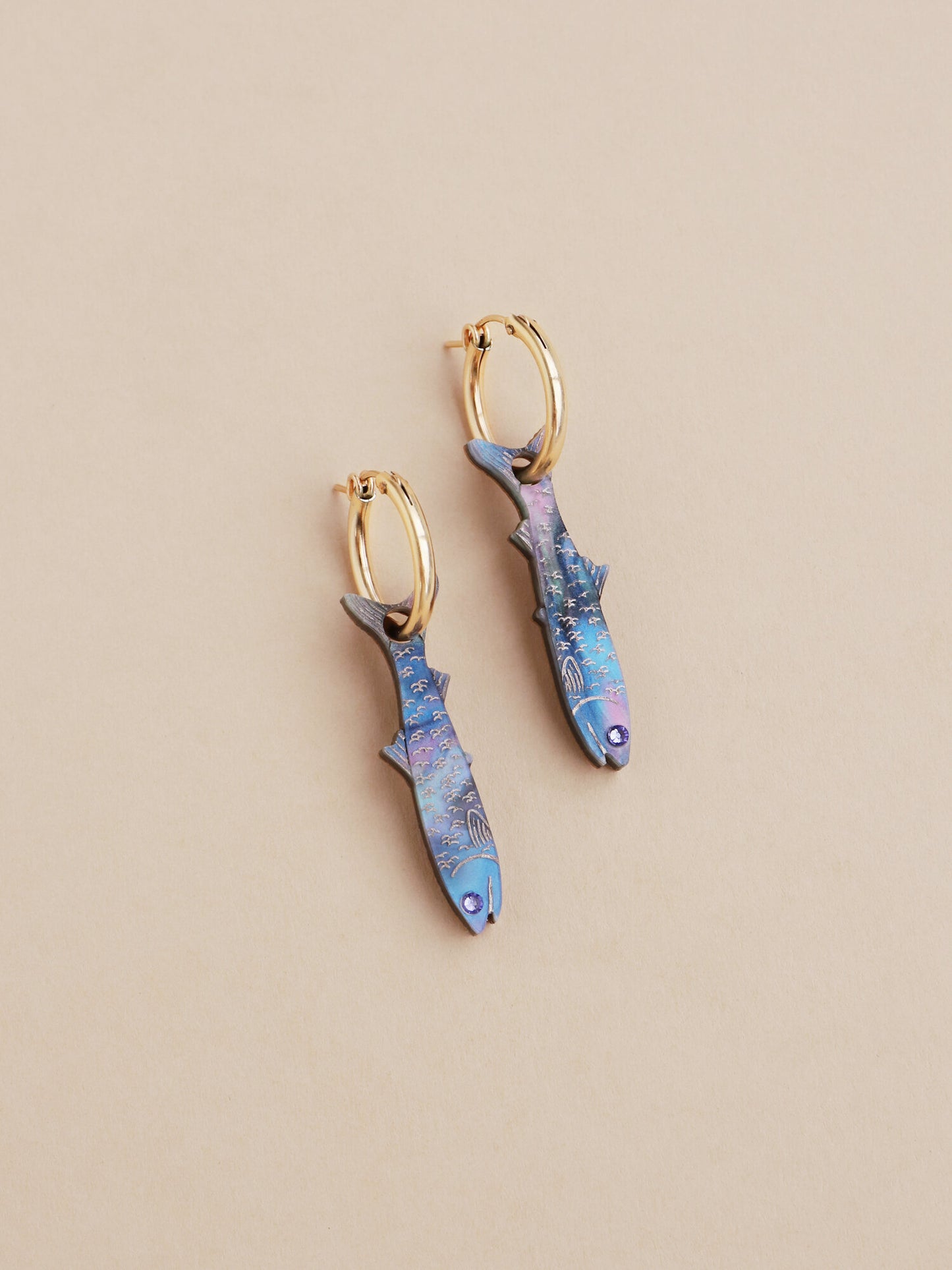 Anchovy Hoops by Wolf and Moon
