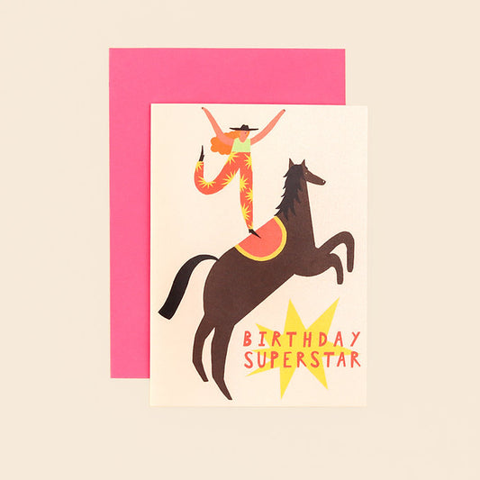 Birthday Superstar Card - THE BRISTOL ARTISAN