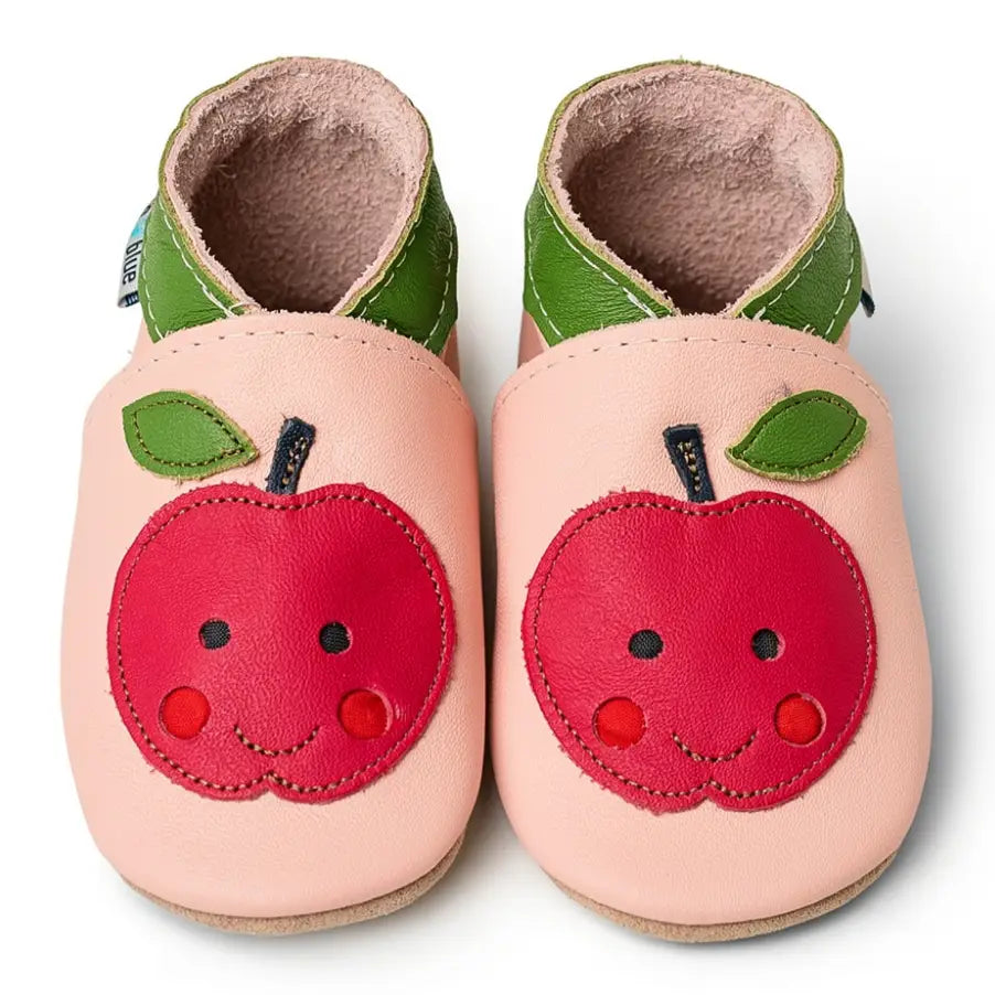 Baby & Toddler Barefoot Shoes - Apple Cheeks Rose - THE BRISTOL ARTISAN