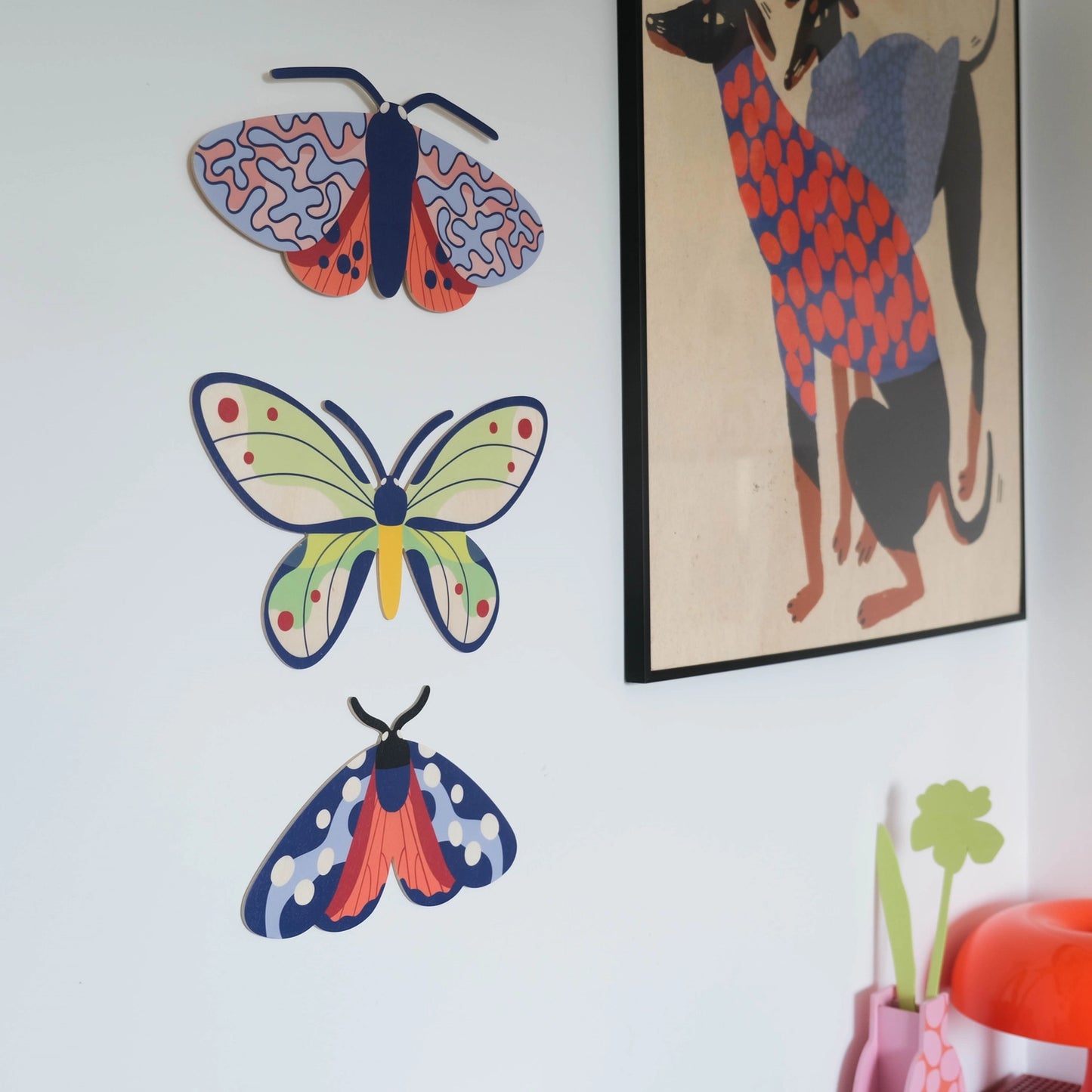 Birdwings Butterfly Wooden Wall Decoration - THE BRISTOL ARTISAN