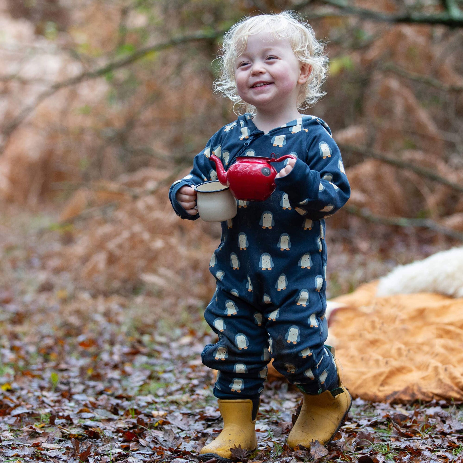 Blue Penguins Hooded Snug Suit - THE BRISTOL ARTISAN