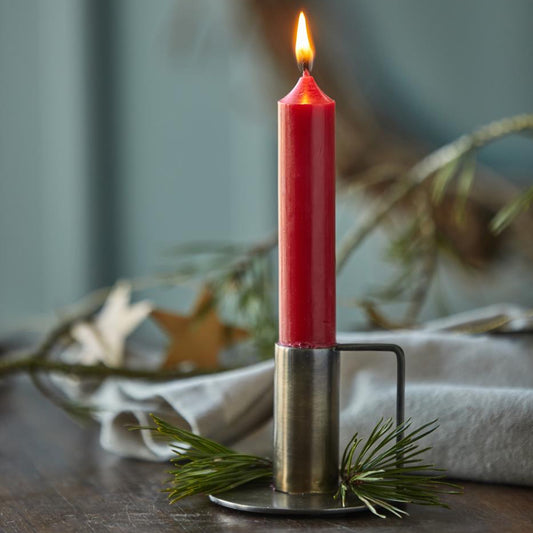 Bundle of Five Candles - Rustic Red - THE BRISTOL ARTISAN