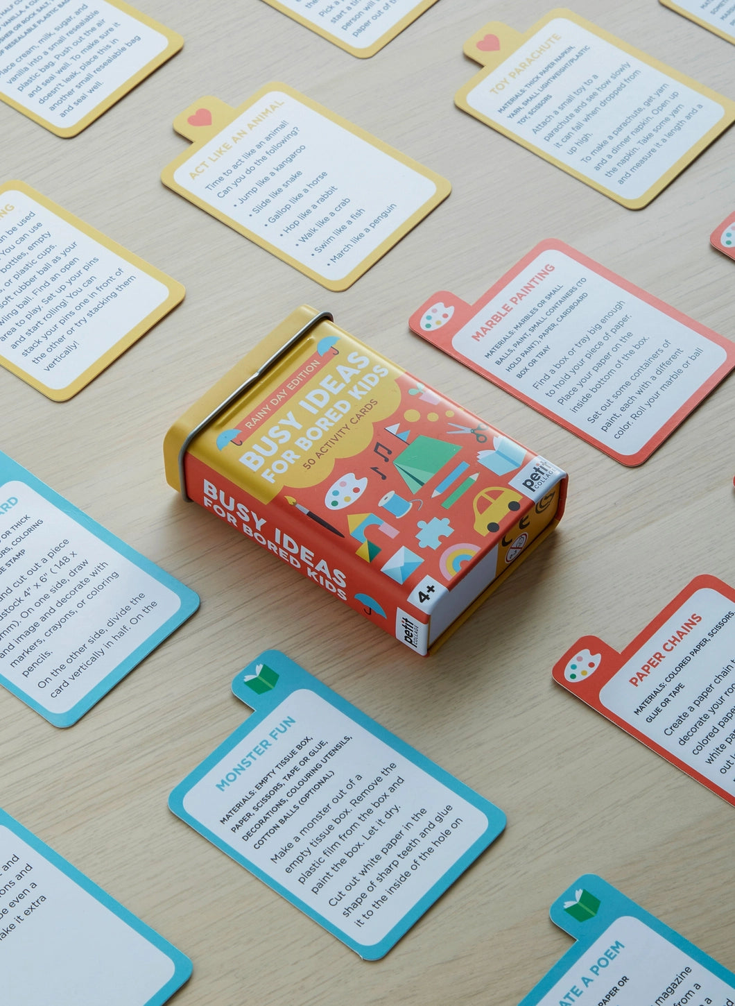 Busy Ideas for Bored Kids: Rainy Day Edition - THE BRISTOL ARTISAN