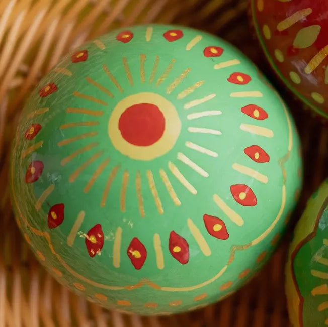 Classic green Bauble Christmas Decoration - THE BRISTOL ARTISAN