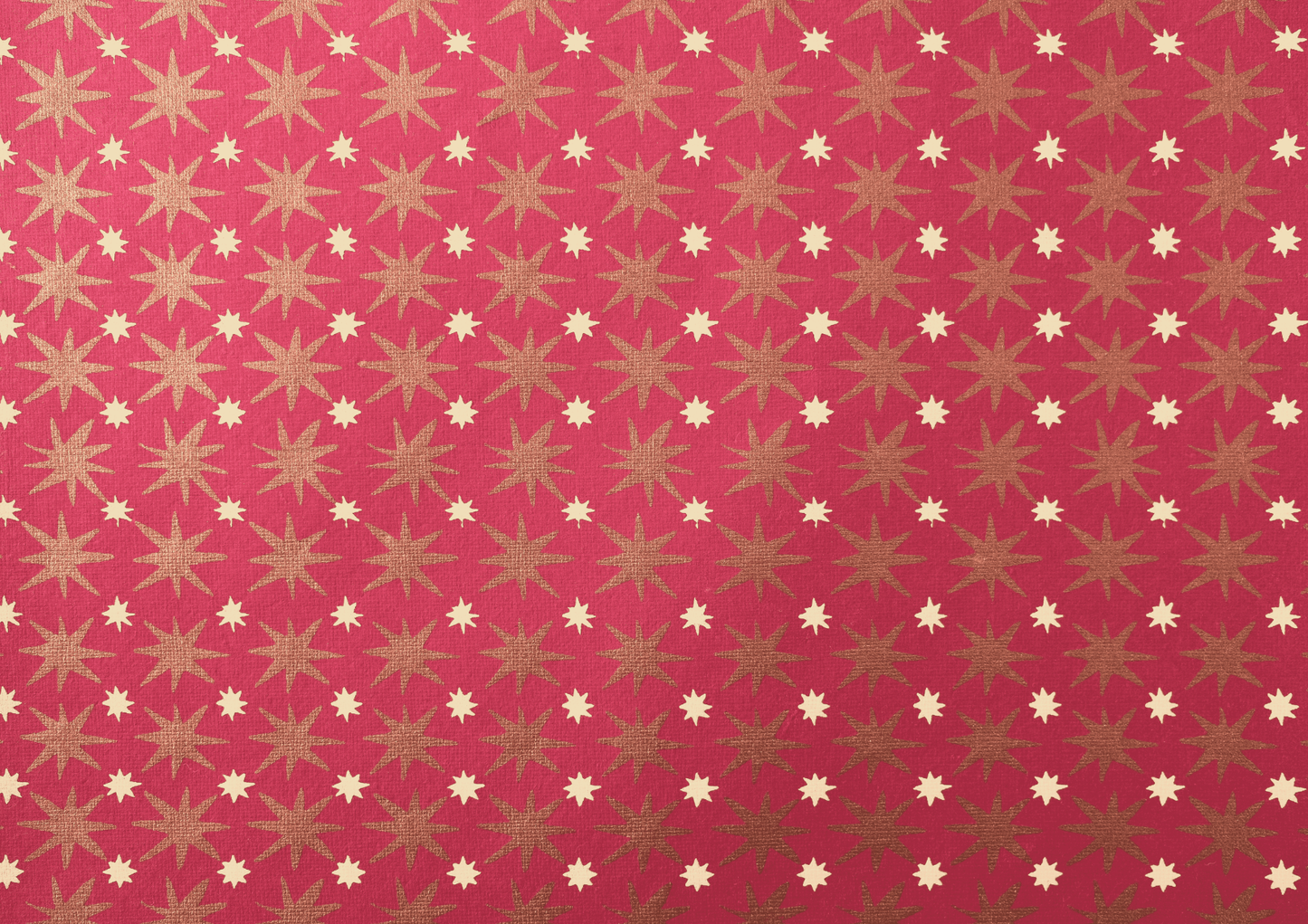 Copper Sky Screen Printed Christmas Gift Wrap - THE BRISTOL ARTISAN
