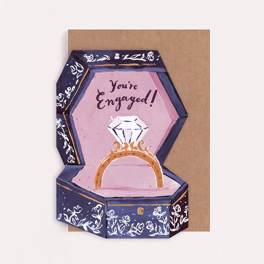 Engagement Ring Box Card - THE BRISTOL ARTISAN
