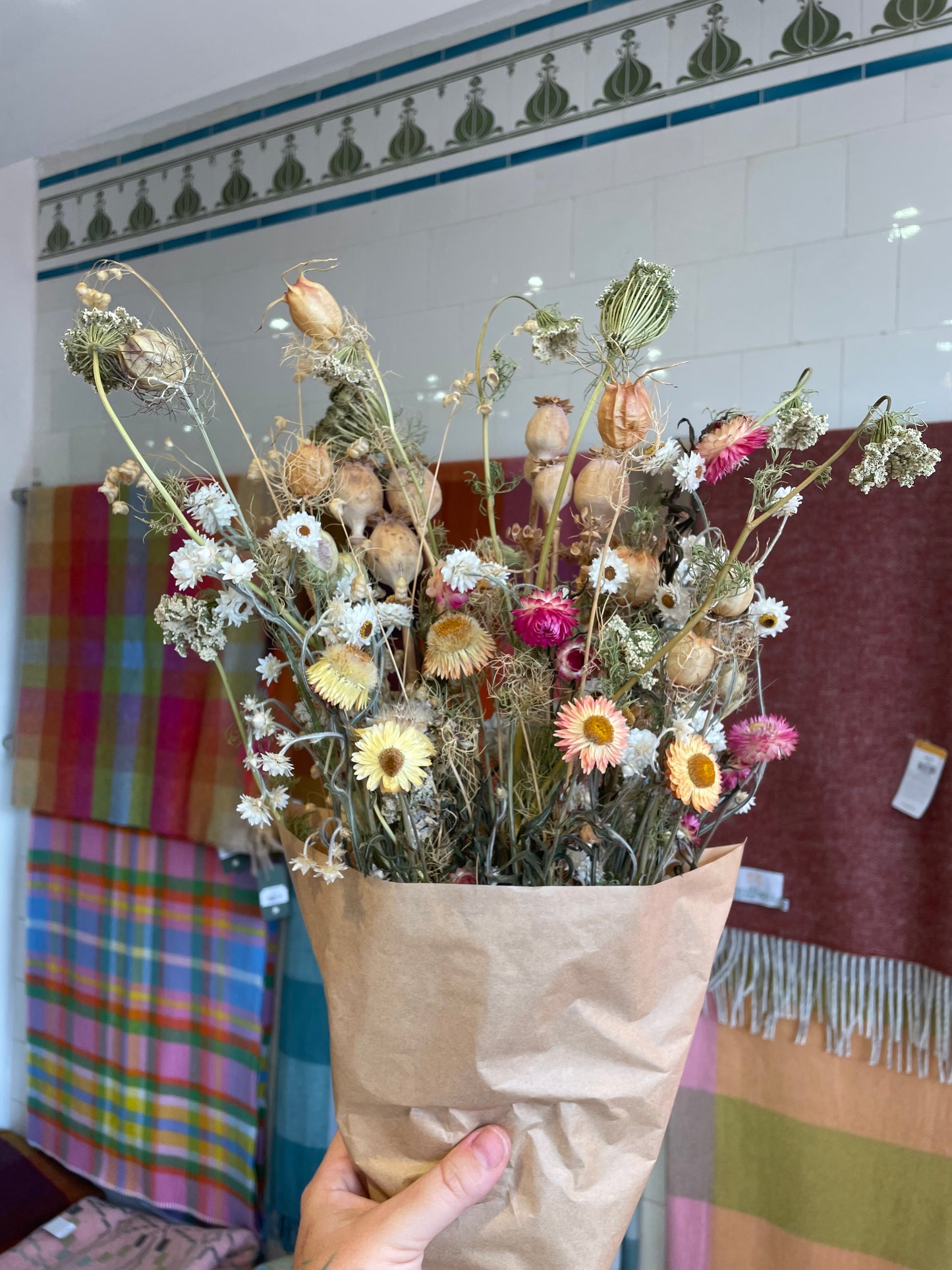 Extra Large Dried Flower Bouquet, Grown in Bristol - THE BRISTOL ARTISAN