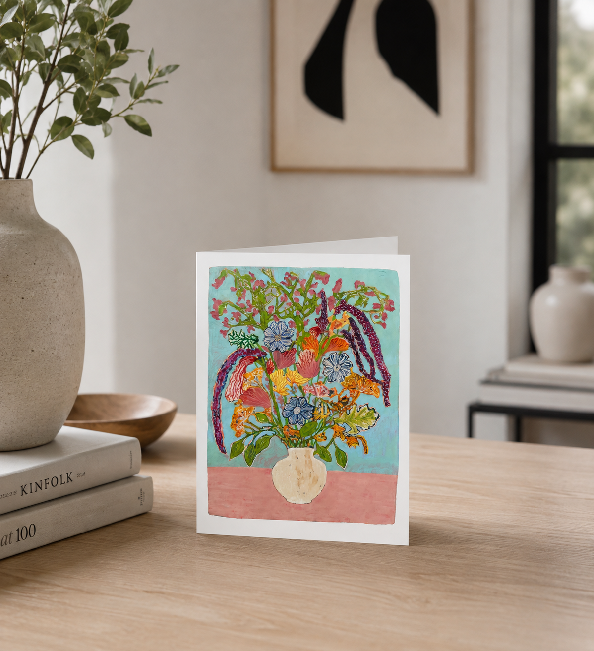 Garden Flowers, Card by Sophie Rees - THE BRISTOL ARTISAN