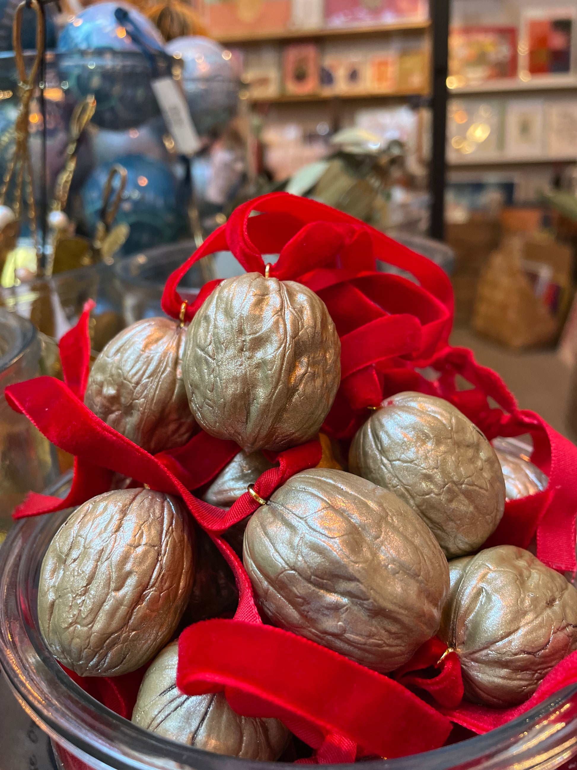 Golden walnut decoration - THE BRISTOL ARTISAN
