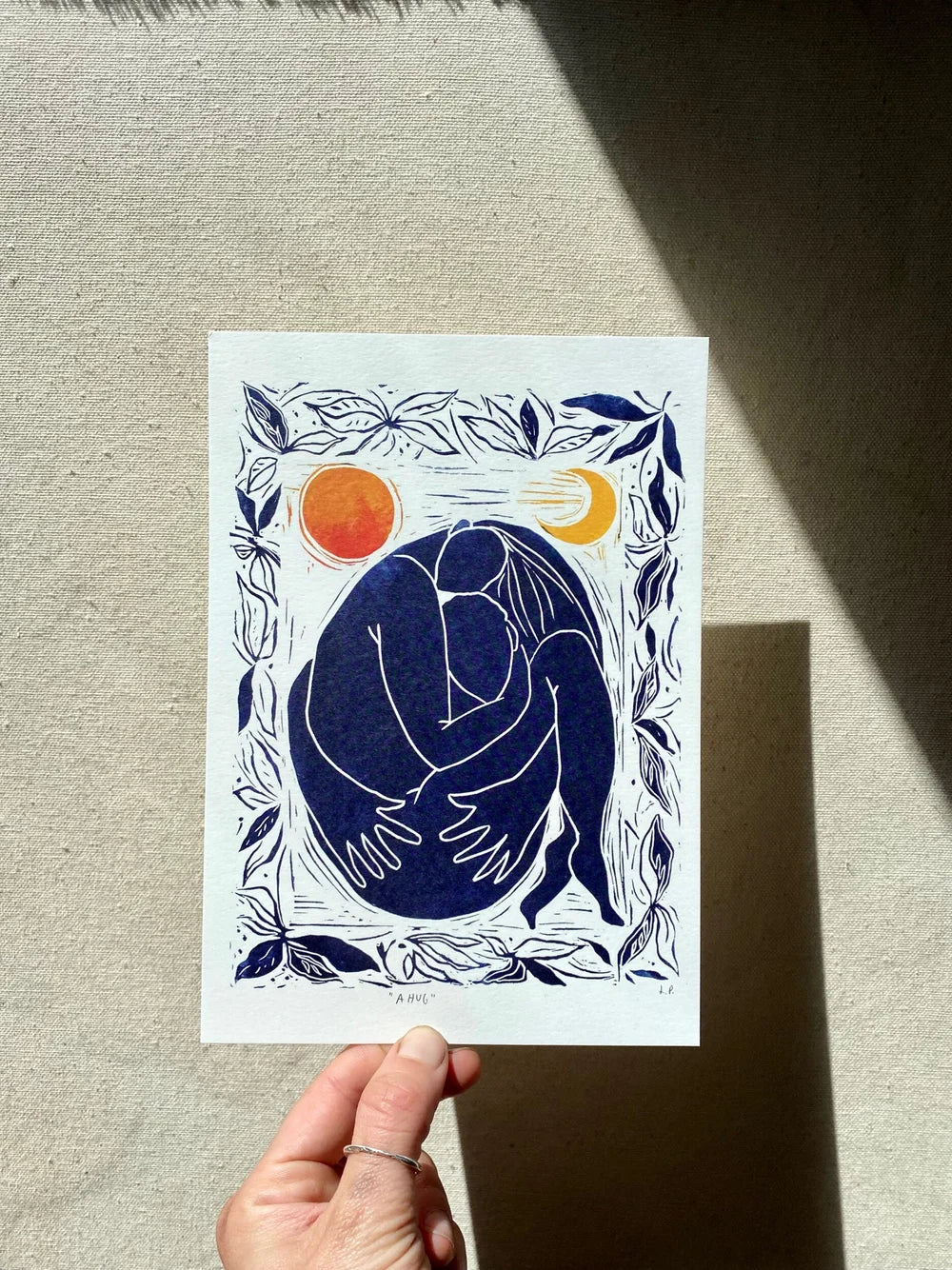HUG A5 print - THE BRISTOL ARTISAN
