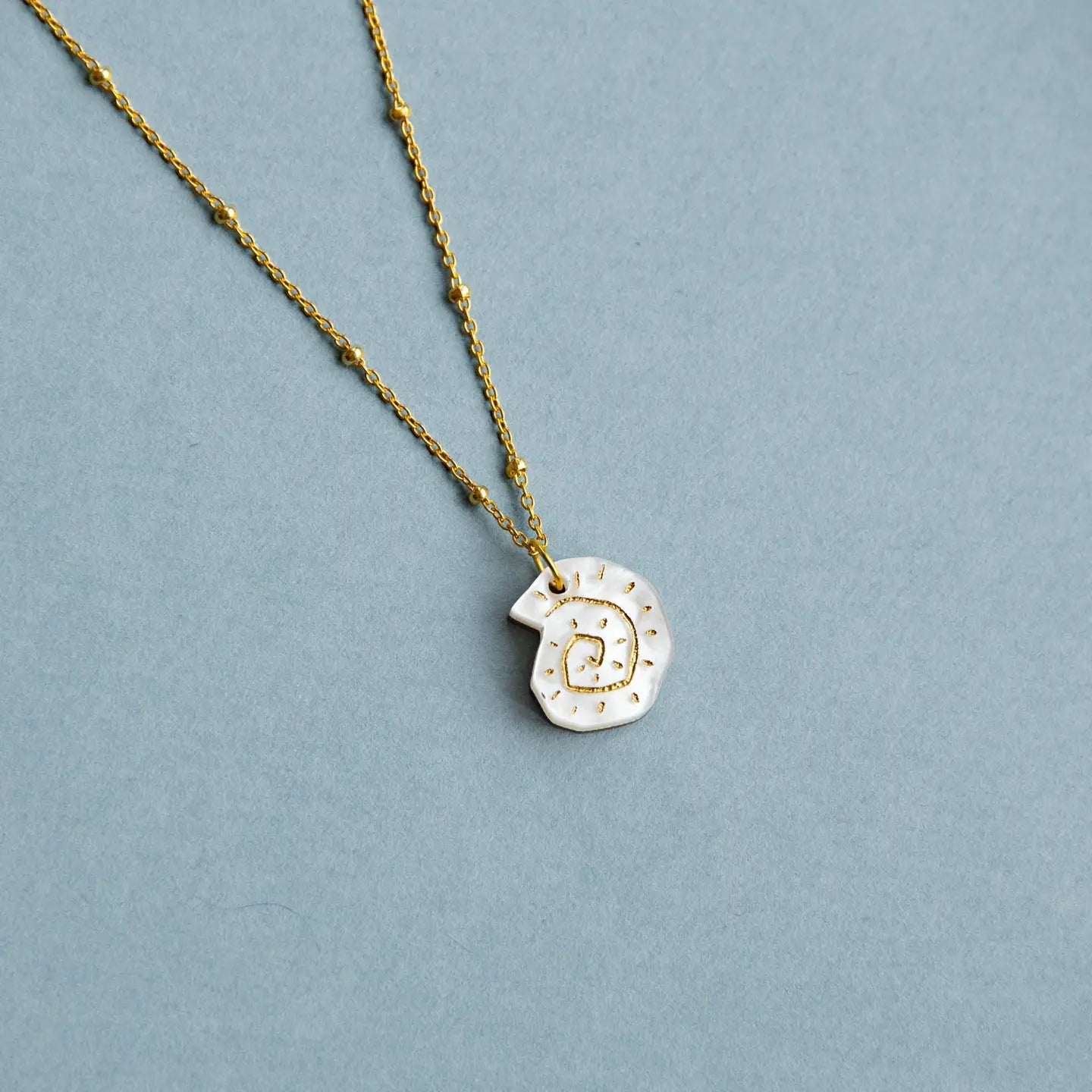 Pearly White Shell Necklace - THE BRISTOL ARTISAN