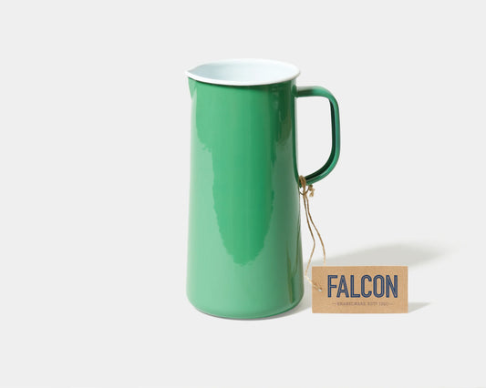 Enamel 3 Pint Jug, Chive Green - THE BRISTOL ARTISAN