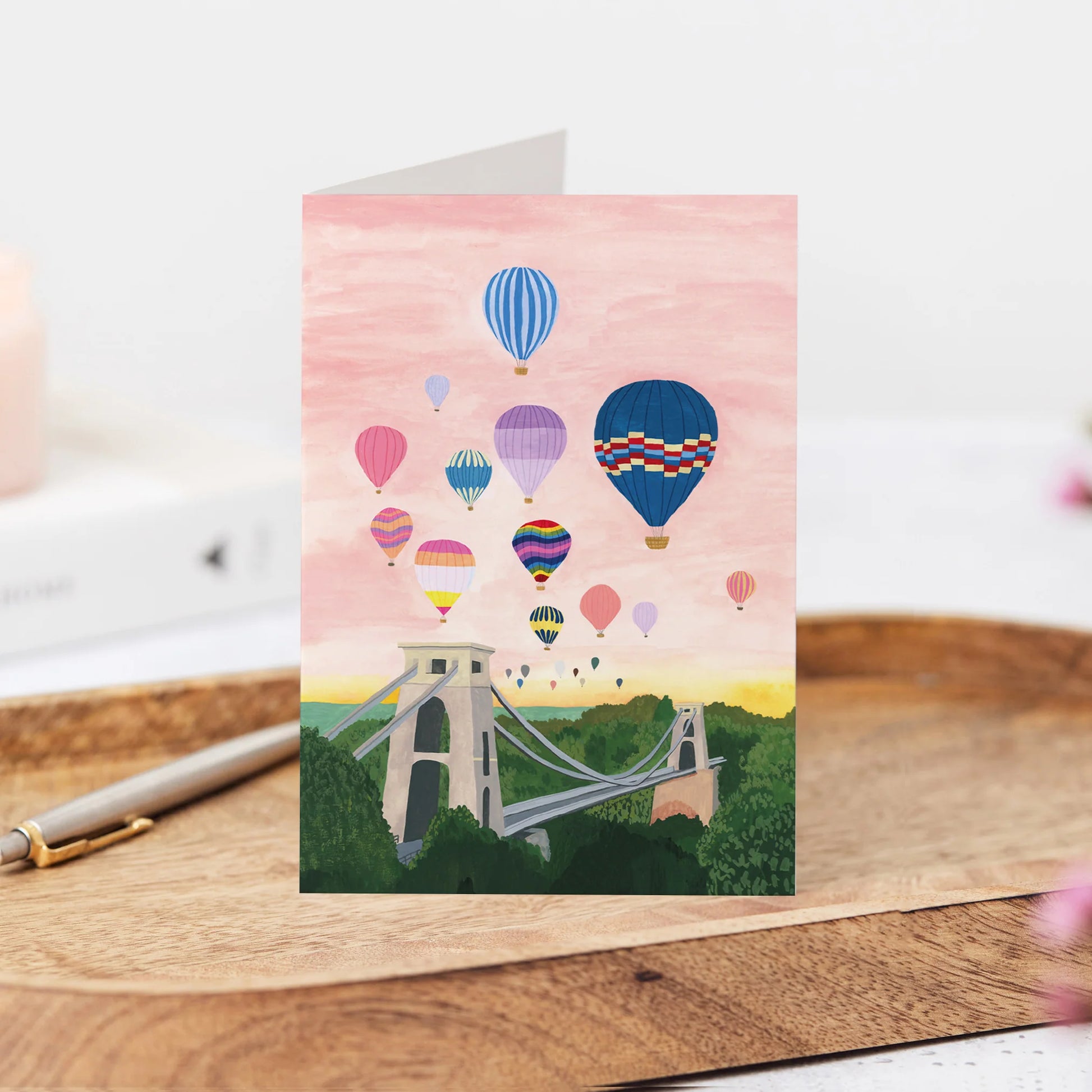 Balloons over Bristol Card - THE BRISTOL ARTISAN