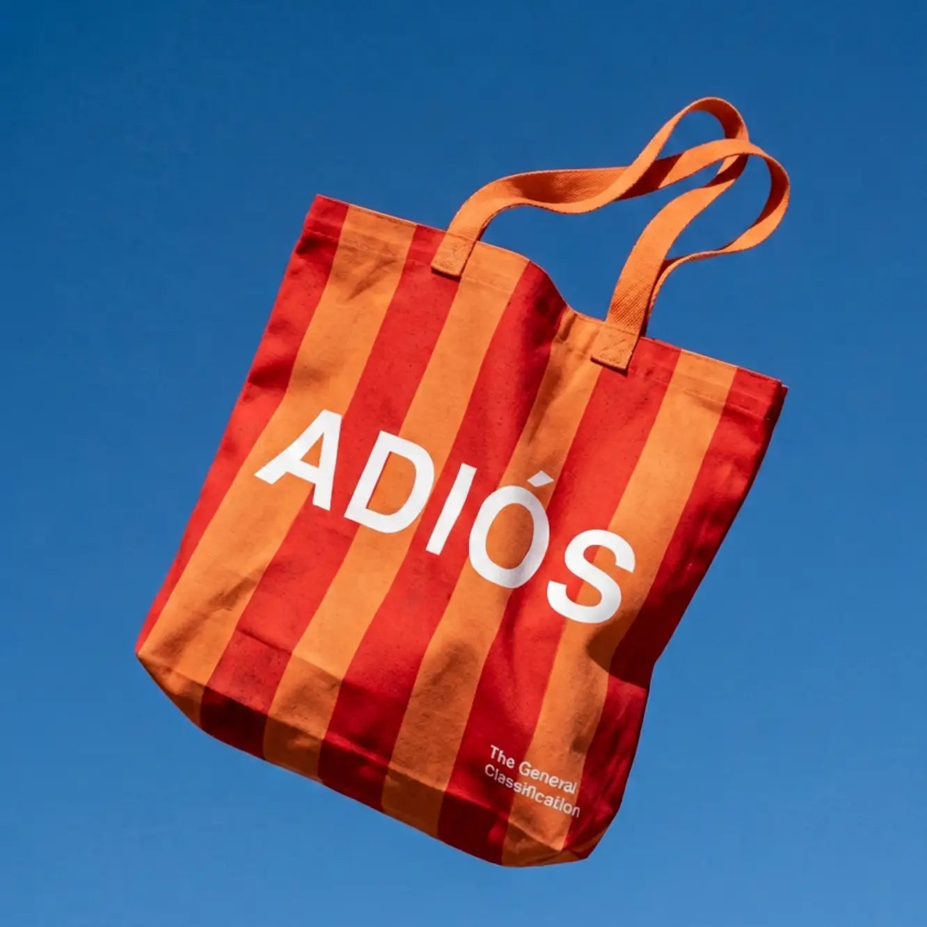 Hola Stripe Tote Bag Orange - THE BRISTOL ARTISAN