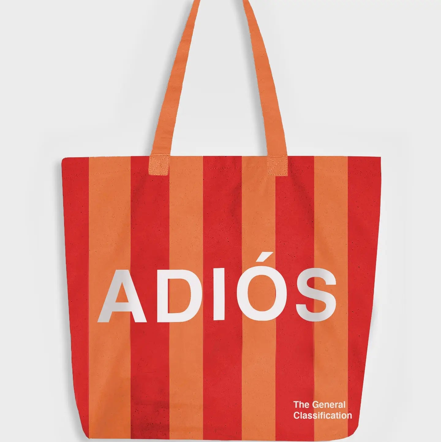Hola Stripe Tote Bag Orange - THE BRISTOL ARTISAN
