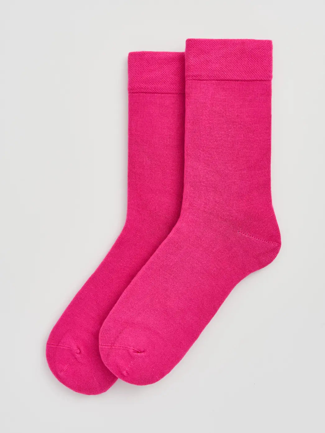 Dahlia Pink Bamboo Socks