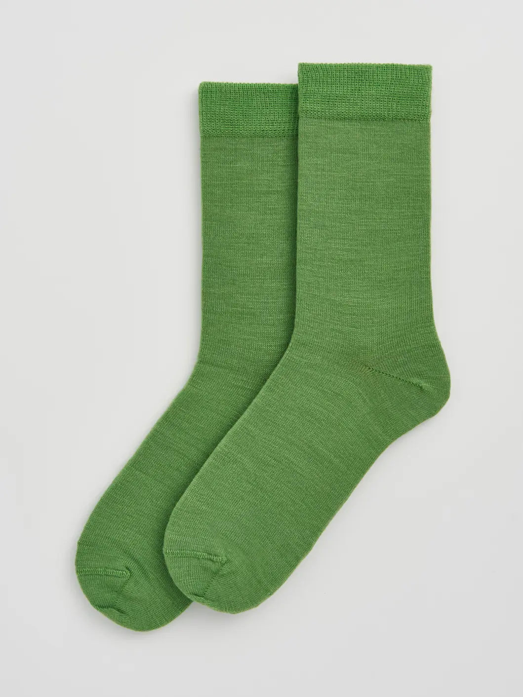 Grass Green Merino Socks