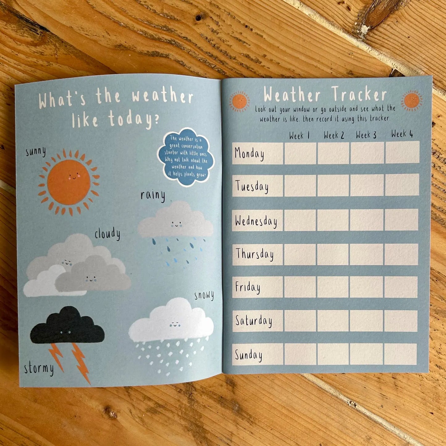 Little Explorers Garden Journal