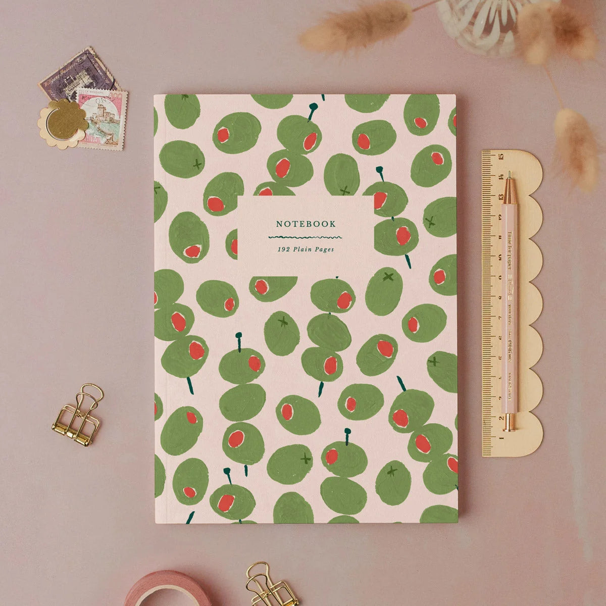 Olives A5 Notebook