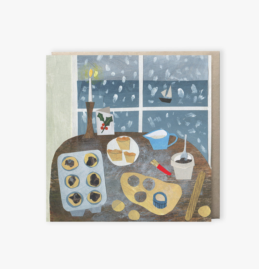 Mince Pie Making card