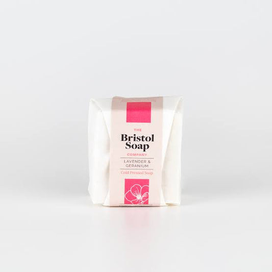 Lavender & Geranium  Cold Pressed Soap - THE BRISTOL ARTISAN