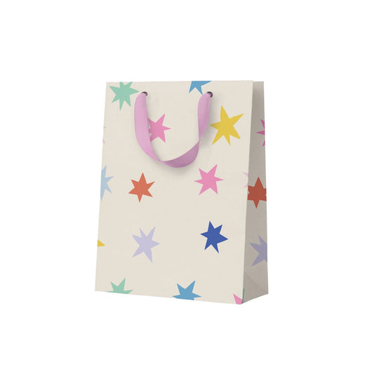 Multi Stars Medium Gift Bag - THE BRISTOL ARTISAN