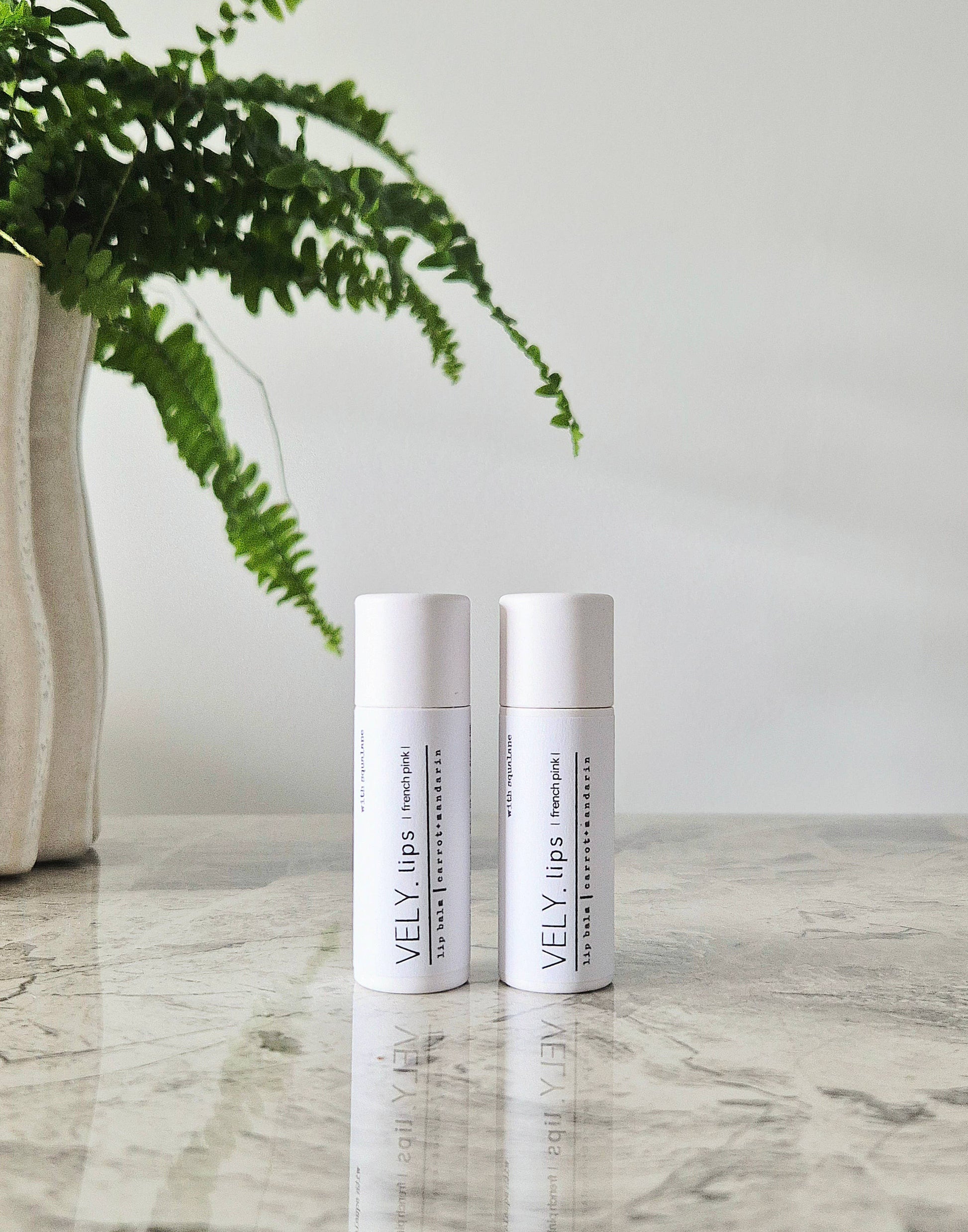 Natural Vegan Tinted Lip Balm "French Pink" With Squalane - THE BRISTOL ARTISAN