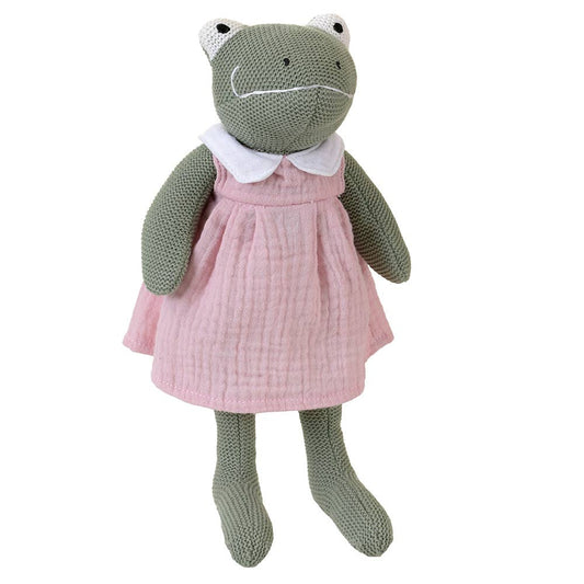 Paulette The Frog Soft Toy - THE BRISTOL ARTISAN