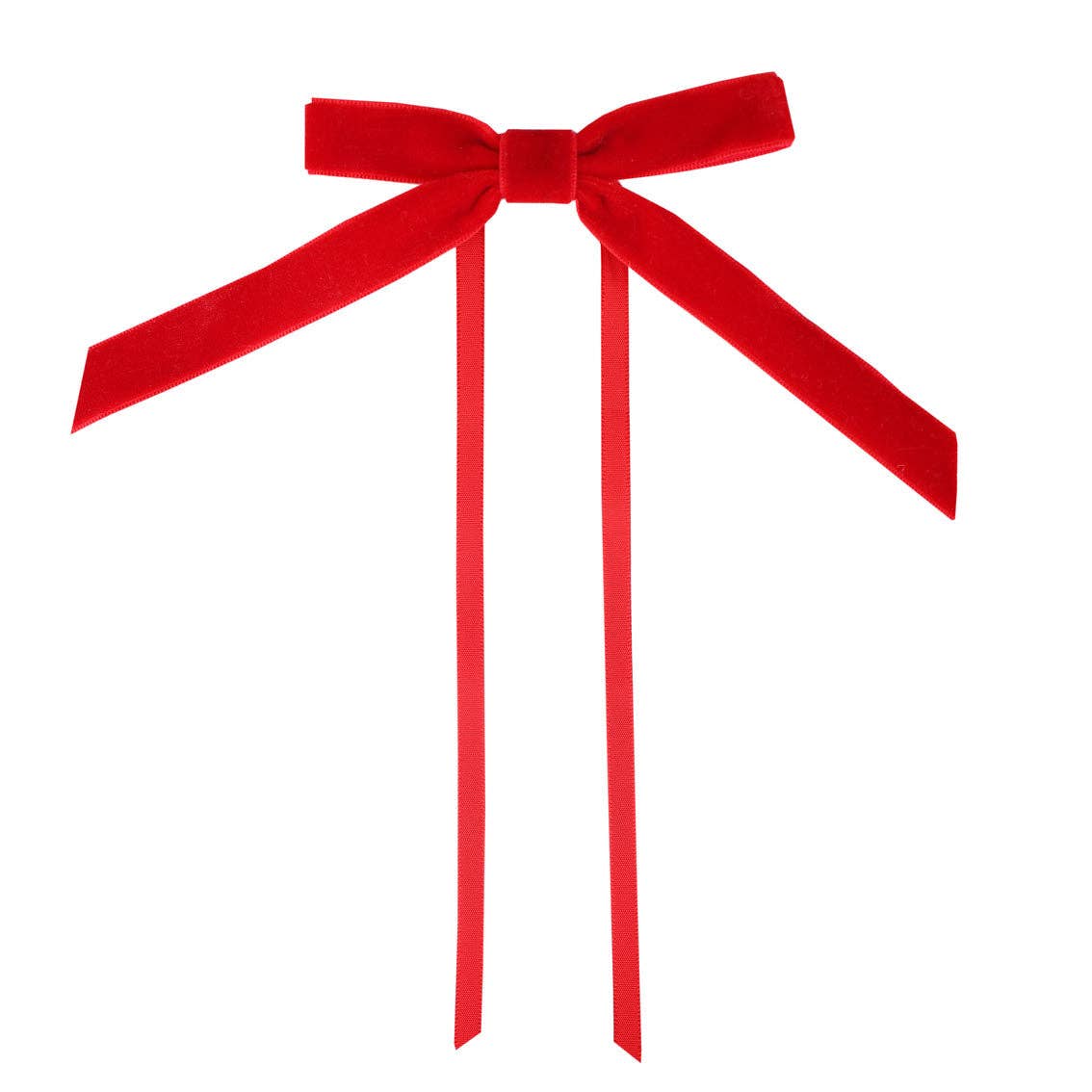 Red Velvet Christmas Bows - 8 Pack - THE BRISTOL ARTISAN