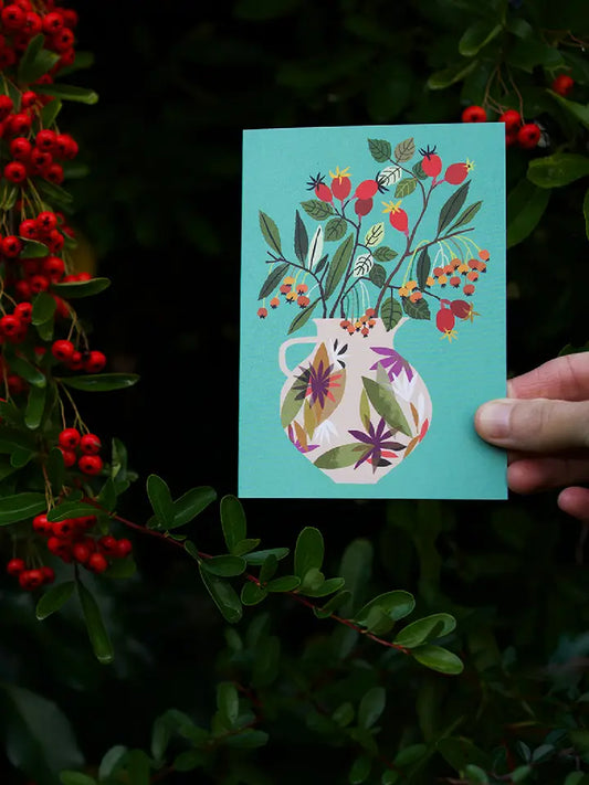 Rosehips card - THE BRISTOL ARTISAN