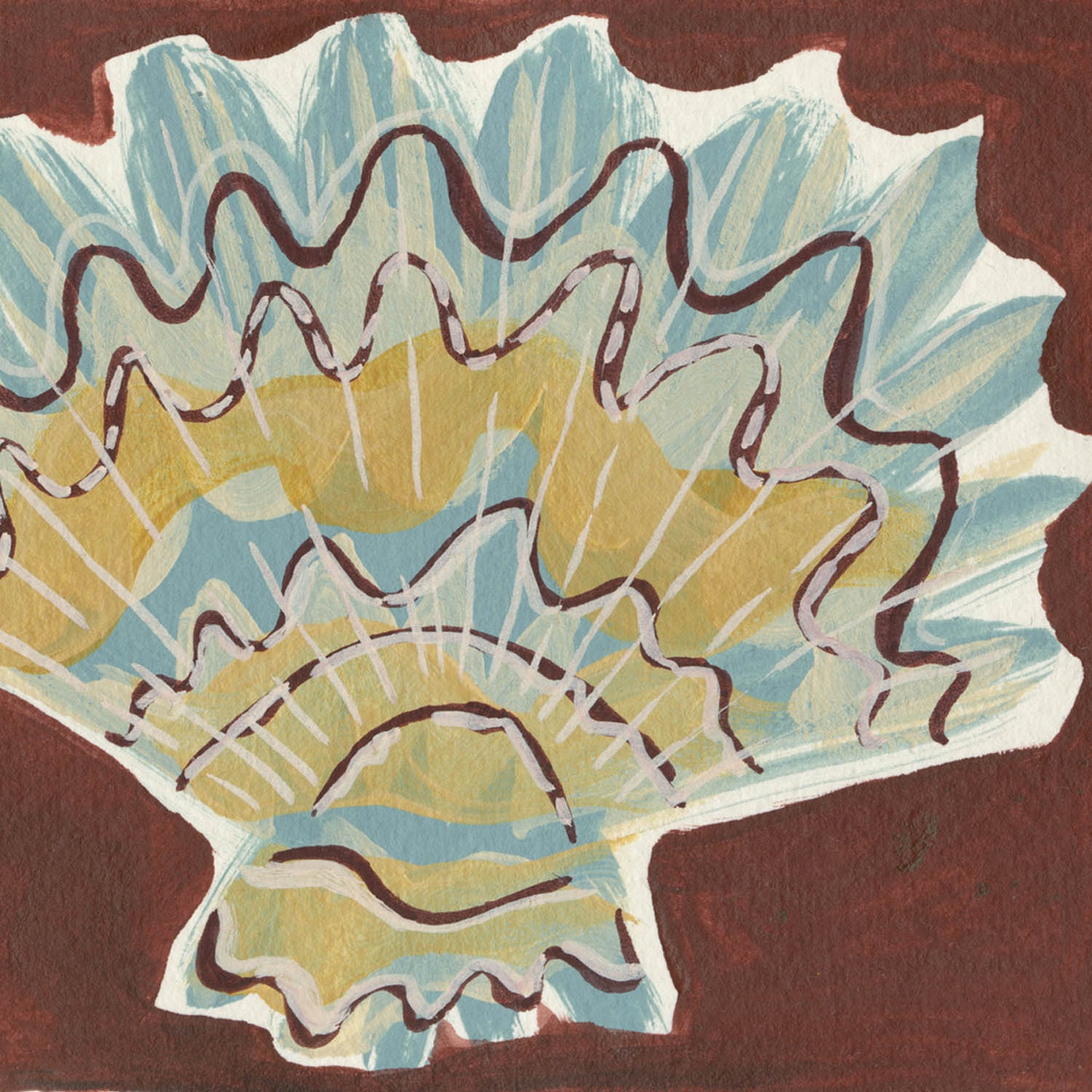 Shell No.63 limited edition print by Sian Beck - THE BRISTOL ARTISAN