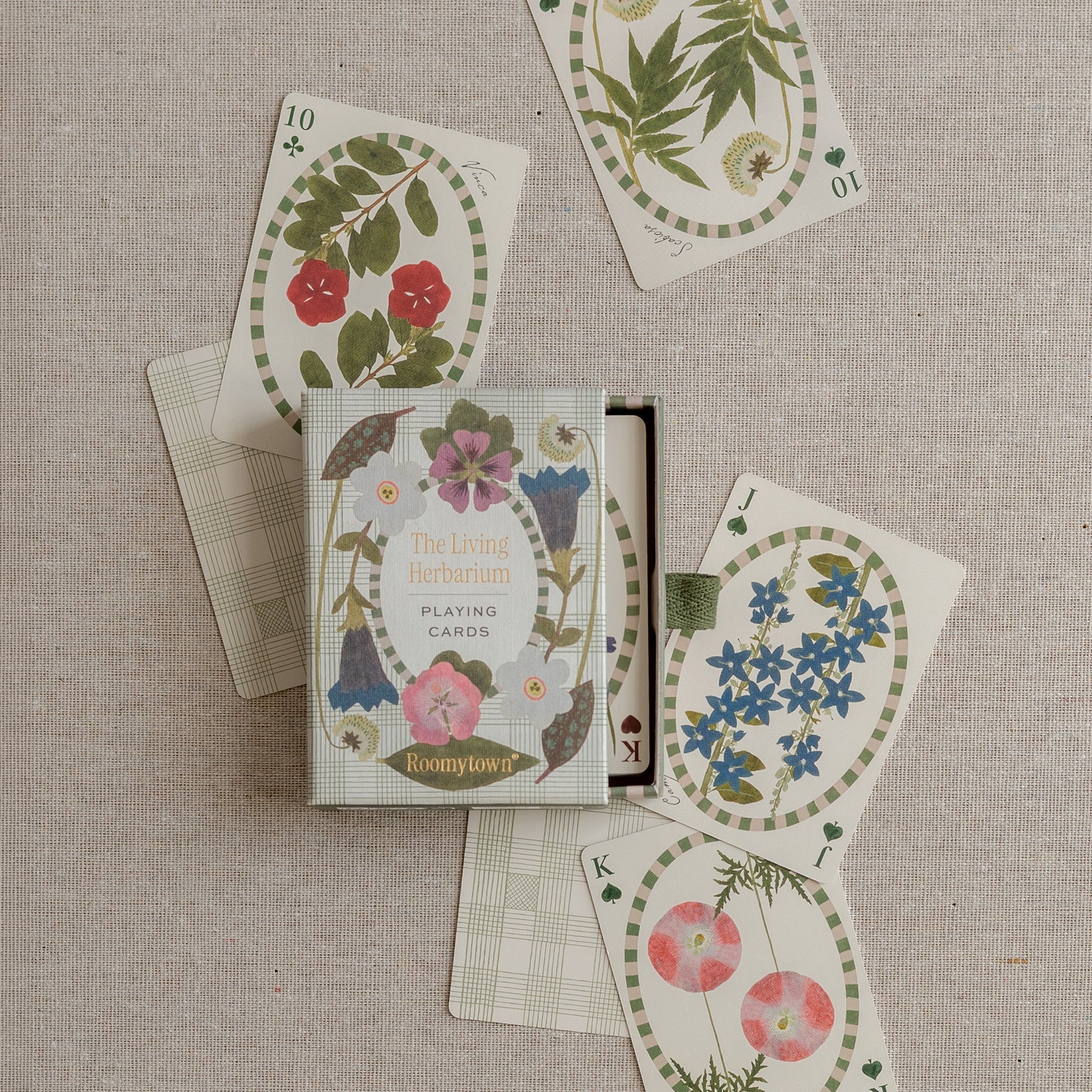 Single Deck Playing Cards - The Living Herbarium - THE BRISTOL ARTISAN