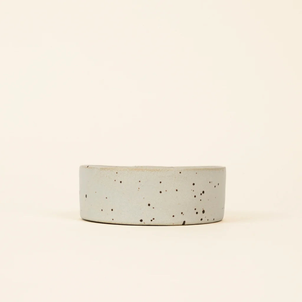 Stone Speckle Ceramic Candle Holder - THE BRISTOL ARTISAN