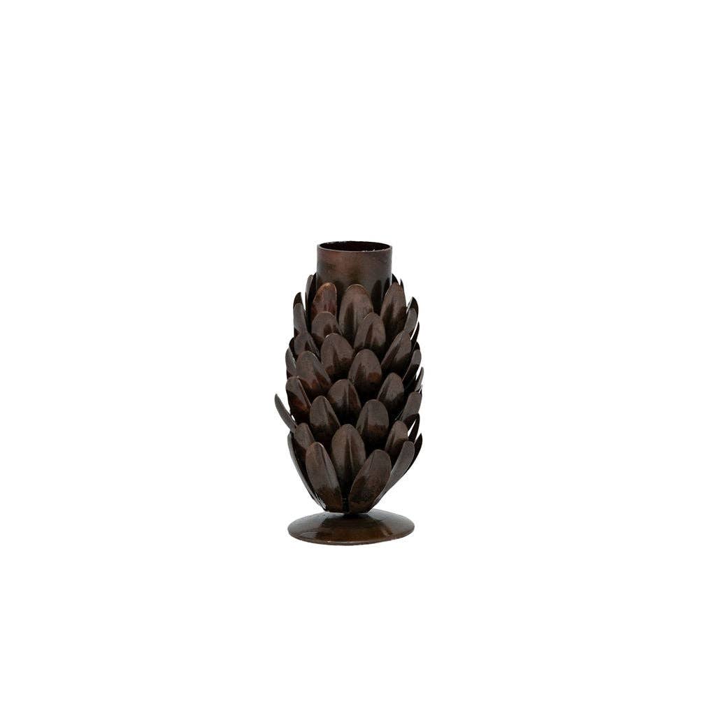 Strobilus Candlestick Holder - THE BRISTOL ARTISAN